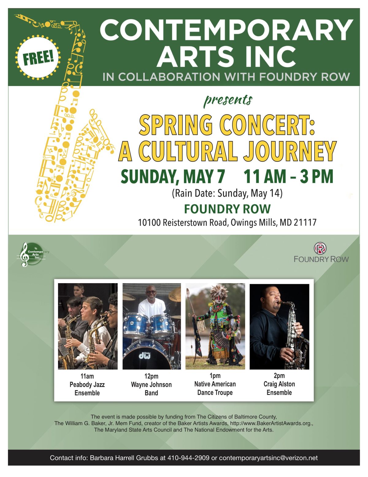 Spring Concert A Cultural Journey Foundry Row